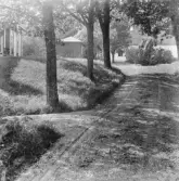 Hedemora. Garpenberg. Gruvgården med flyglar och allé. 1929-1930.