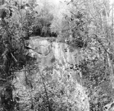 Hedemora. Garpenberg. Från Sjögruvan (Kalkgruvorna) hög brant vägg. 1929-1930.