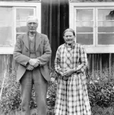 Hedemora. Garpenberg. Nämndemans Elof 75 år 1929 och fru 76 år. Ingelsbo. 1929-1930.