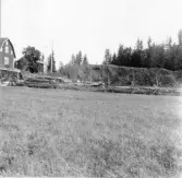 Hedemora. Garpenberg. Rafshyttan. Varp vid Rafshyttan. 1929-1930.