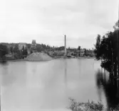 Hedemora. Garpenberg. Ryttshyttan. Sjön och transformator. 1929-1930.