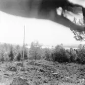 Hedemora. Garpenberg. Olshyttan, utsikt mot Hedemoraställen. 1929-1930.