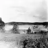 Hedemora. Garpenberg. Vikshyttan, Vikshyttesjön t.h. Klases. 1929-1930.