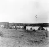 Hedemora. Garpenberg. Jelken från Matses, sjön Jelken i bakgrunden. 1929-1930.