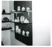 Försäljning i butik, Bo Fajans 1940-tal.