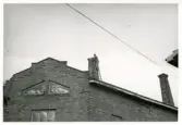 Arbete med taket på fabriken 1951, Bo Fajans.