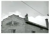 Arbete med taket på fabriken 1951, Bo Fajans.