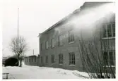 Arbete med taket på fabriken 1951, Bo Fajans.