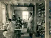 Måleriverkstaden, Bo Fajans 1922.