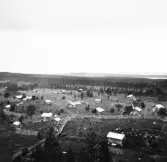 Malung. Gammelsela fäbod från Brattberget.

