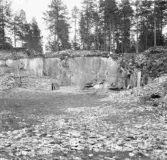 Malung. Holarna, Käringtrappan, Sandstensbrottet.

