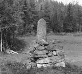 Malung. Lugnet. Fjärdingssten, granit.

