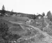 Malung. Öje kapellag. Örsåsen. Majstång t.v. åsen t.h.

