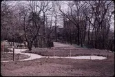 Skånegården. Anläggande av trädgård. Vår