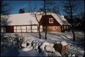 Skånegården. Exteriör. Vinter
