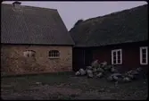 Skåne. Skånegården. Harjagers hd. Hög sn. Hög 18:1. Stall M. Nedtagning