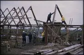 Skåne. Skånegården. Harjagers hd. Hög sn. Hög 18:1. Nedtagning