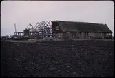 Skåne. Skånegården. Harjagers hd. Hög sn. Hög 18:1. Nedtagning