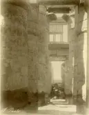 Tempelstaden i Karnak, Egypten, 1891