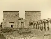 Isis-templet på Philae, Egypten, 1891
