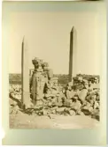 Tempelområde Karnak i Egypten, 1891