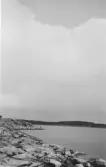 Havsvy, åskmoln. Släp socken, Maleviksholmen