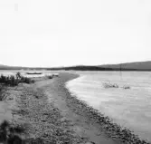 Lima. Tisjön. Landsvägen över Tisjön.

