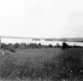 Stora Skedvi. Stora Lönnvatten från stenverket.

