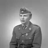 Åke Artursson i uniform