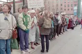 1 maj 1995, Kungsgatan - Vasagatan.
