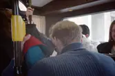 1 maj 1995, Nacka arbetarekommun förmöte, till Humlegården i buss.