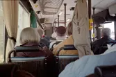 1 maj 1995, Nacka arbetarekommun förmöte, till Humlegården i buss.