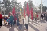 1 maj 1995. Forum Nacka, Nacka arbetarekommun förmöte.