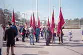 1 maj 1995. Forum Nacka, Nacka arbetarekommun förmöte.