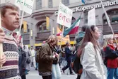 1 maj 1995, Kungsgatan - Vasagatan.