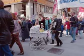 1 maj 1995, Kungsgatan - Vasagatan.