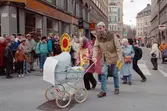 1 maj 1995, Kungsgatan - Vasagatan.
