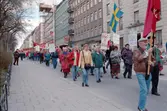 1 maj 1995, Humlegården - Sturegatan.