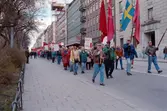 1 maj 1995, Humlegården - Sturegatan.
