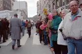 1 maj 1995, Kungsgatan - Vasagatan.