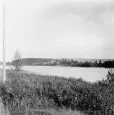 Stora Skedvi. Forshaga med Dalälven.

