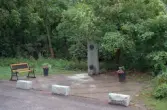 Vargön. Lewi Pethrus minnessten