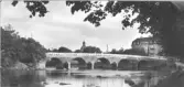 Bro över Ätran, Tullbron som byggdes 1756-1761. Arkitekt var Carl Hårleman och efter hans död 1753 fullföljde Carl Cronstedt ritningarna. Murarmästare Friedrich August Rex från Göteborg anlitades för byggnationen. Byggnaden till höger var tidigare ett sädesmagasin från 1872, men byggdes om till bostäder 1915.