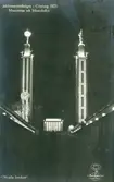 Officielt brevkort/Vykort över Jubileumutsällning i Göteborg 1923 