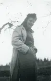 Porträtt av Gunnel Persson Hultin (enligt text i album).