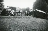 Dikeskörning Huaröd. Beredskap i Skåne 1944 (enligt text i album).