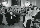 Postgirofesten 14/4 1945. Damer inbjudna från postgirot (enligt text i album).