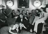 Postgirofesten 14/4 1945. Damer inbjudna från postgirot (enligt text i album).