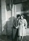 I morgonsolens strålar (enligt text i album). Bengt Hultin och Gunnel Persson.