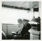 Kapten Thomaeus på s/s Motala express (enligt text i album).